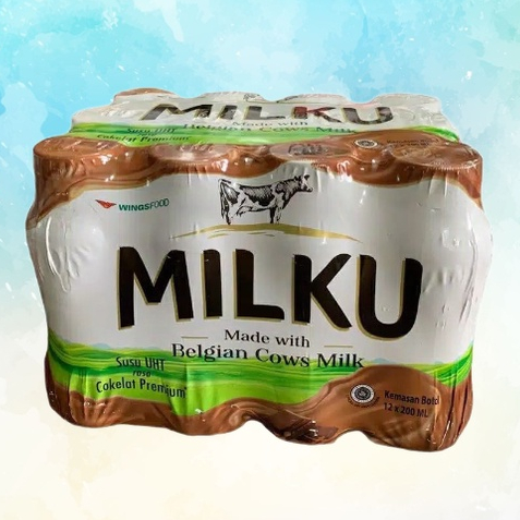 

MILKU - Susu UHT Coklat - 12 pcs 200ml