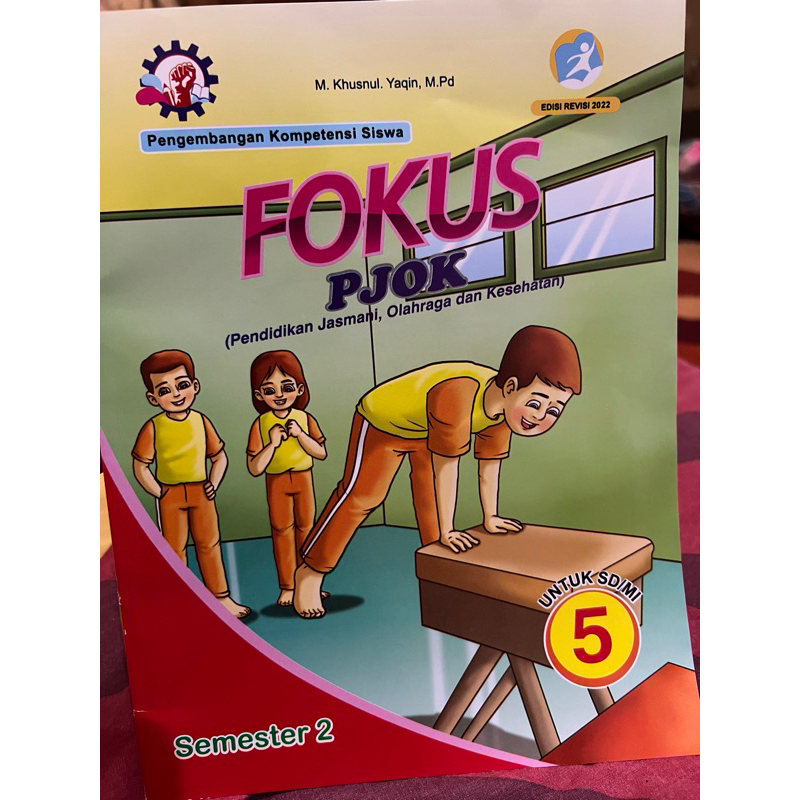 Buku Fokus PJOK kelas 5, semeter 2