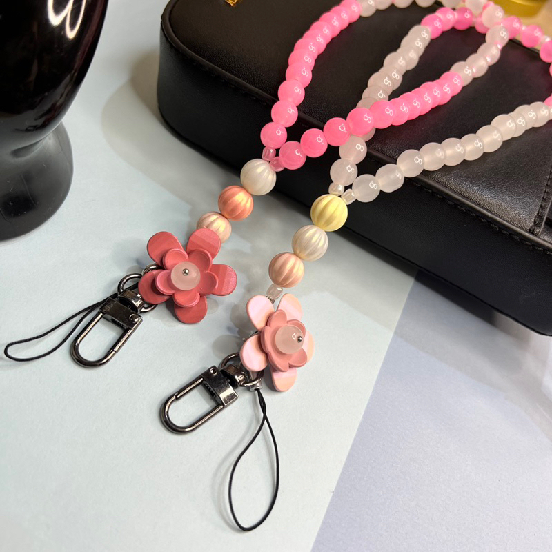 TASBIH 33 butir Seri Pink &amp; Putih | Tasbih Batu jelly