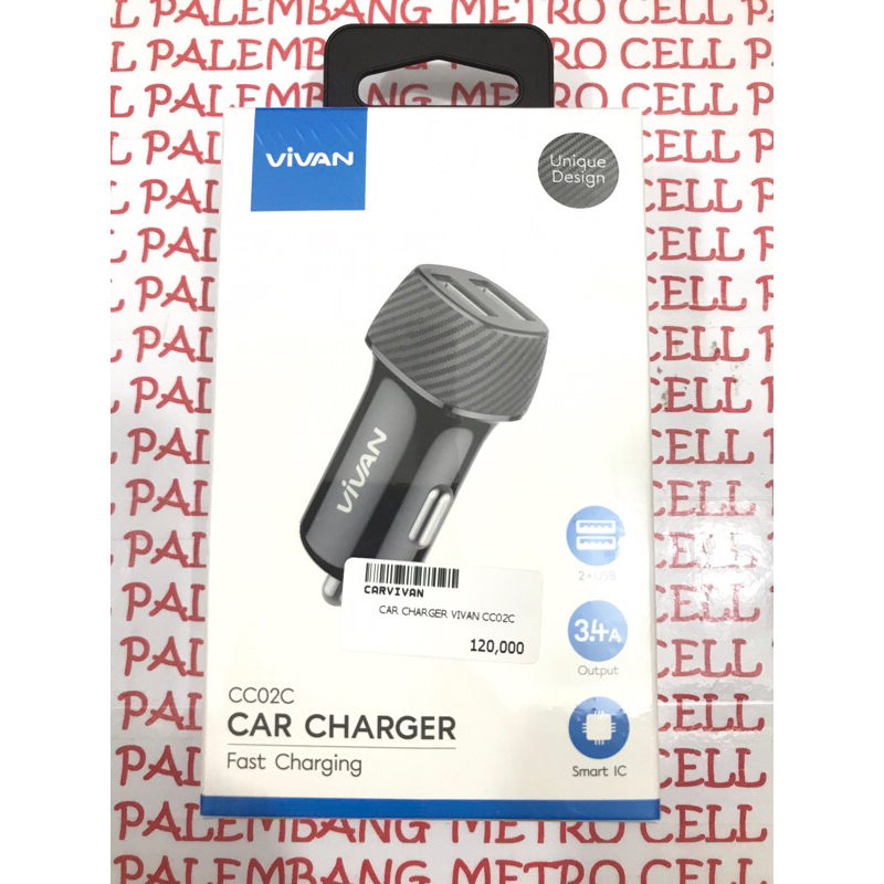 Car Charger Vivan CC02C