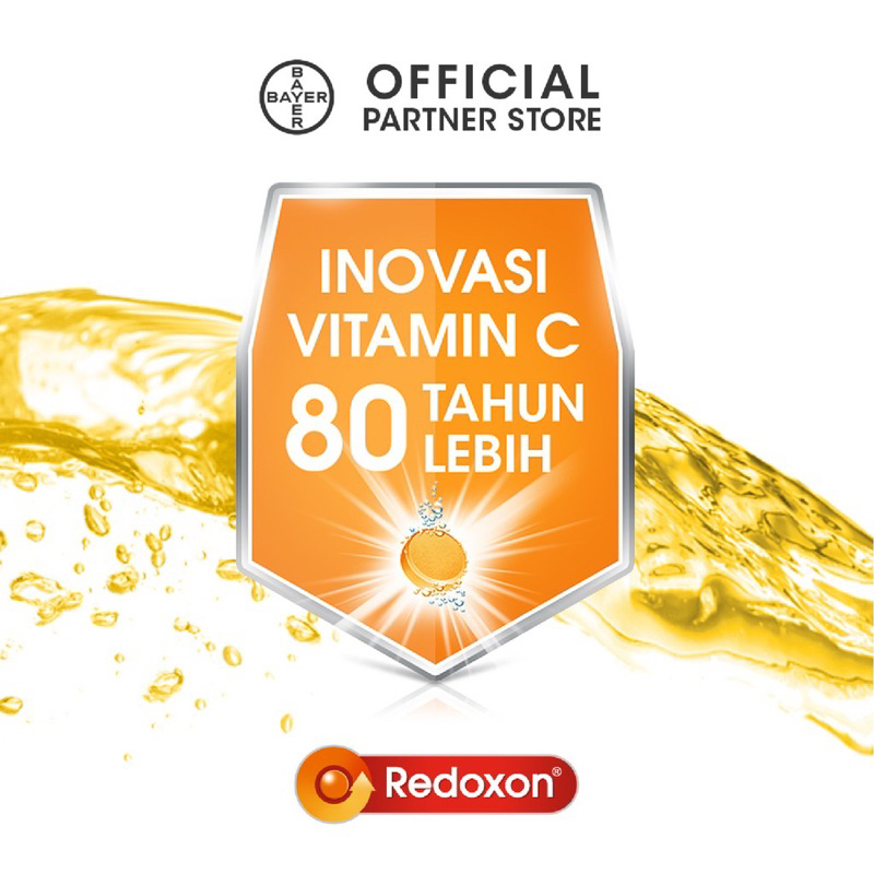 Redoxon Triple Action isi 10 20 tablet / Vitamin C, D dan Zinc