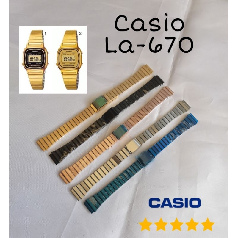 Tali Jam Tangan Casio La-670WGA Tali Jam Casio La-670WGA ORIGINAL