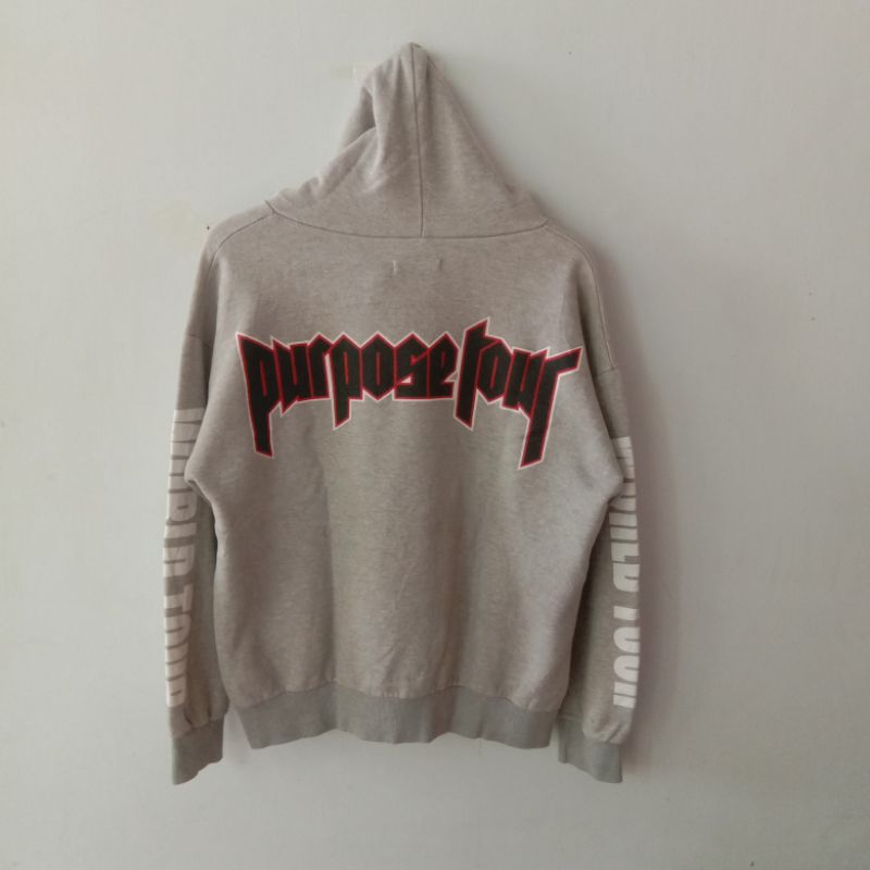 HOODIE PURPOSE TOUR BIEBER SECOND