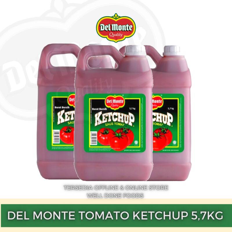 

Del Monte Tomat Jerigen 5,7Kg