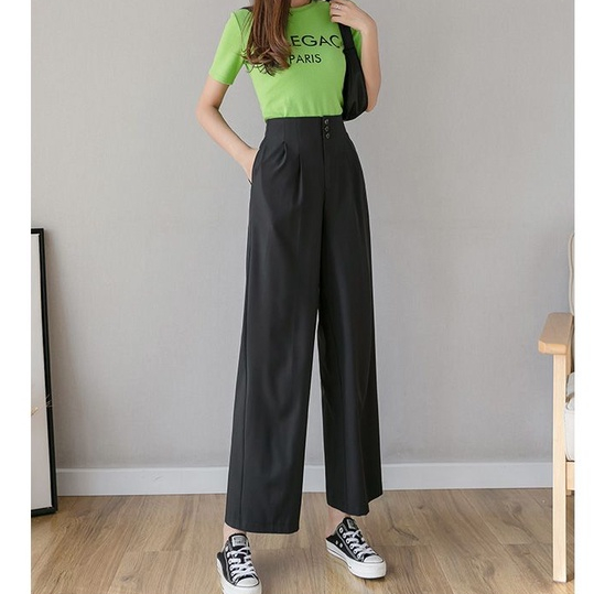 [Premium]Kulot highwaist Long Pants Celana Panjang Kulot  7269 (S/M/L)