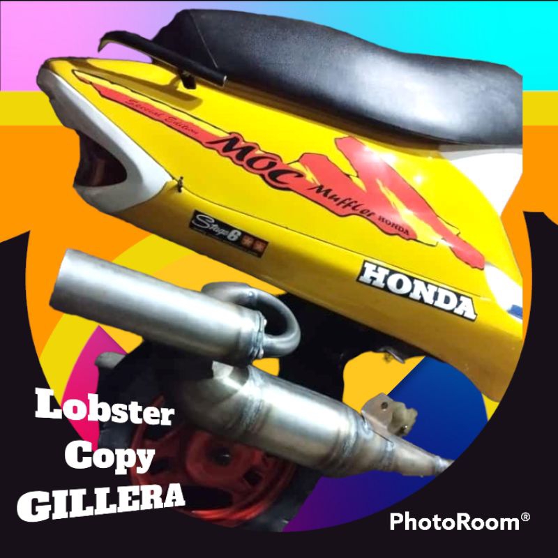 Knalpot SanexQJ50, hussar, Malika,Pgo pmx by MOC MUFFLER