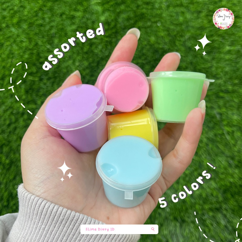 Rainbow Slime Set by Slime Diary ID