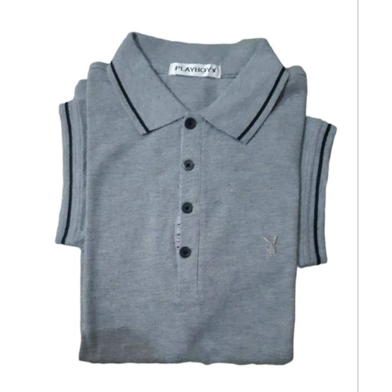 Kaos Kerah Playboy Second