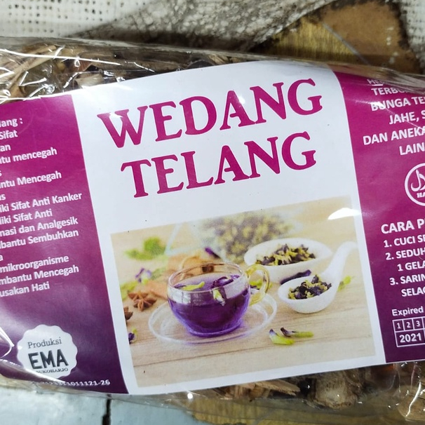 

Minuman Herbal Wedang Telang isi 10 Pcs