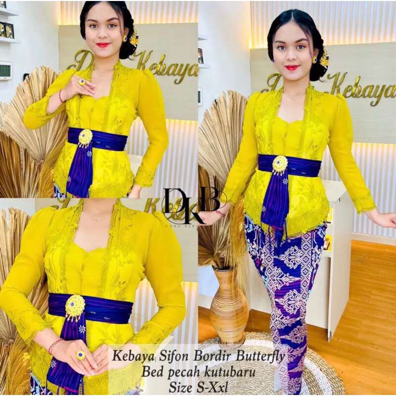 kebaya sifon bordir