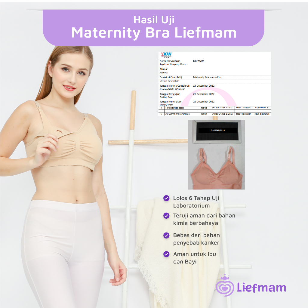 Maternity Bra Liefmam (Zaraya) Original - Bra Khusus Pasca Melahirkan