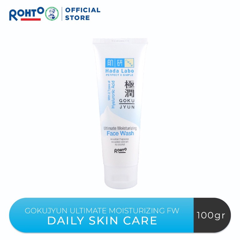 HADA LABO GOKUJYUN ULTIMATE MOISTURIZING FACE WASH 100gr