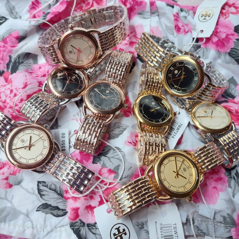 NEW ARRIVAL Ready Stock Jam Tangan Wanita T0ry Burch TBW 7213 Original 100%