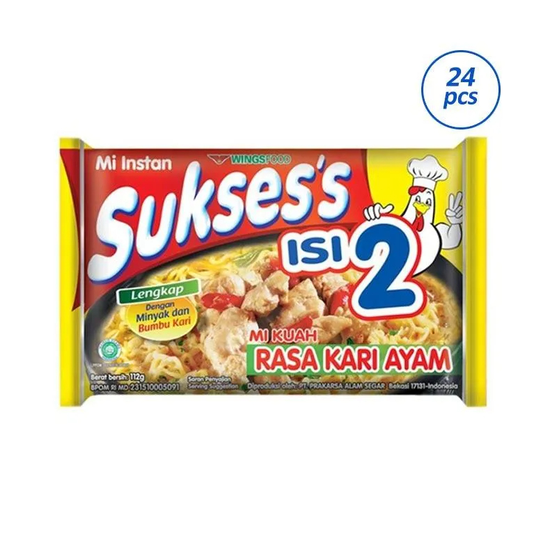 

Mie Sukses Kari Ayam 133 gr