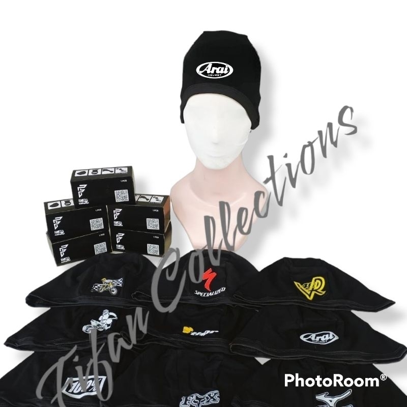 kupluk helm logo arai
