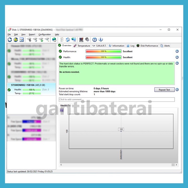 Harddisk Internal PC Komputer CCTV 500GB 1TB 2TB 3TB 4TB HDD SATA 3.5 DVR