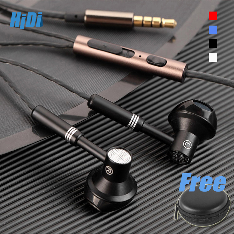 (COD) Metal Headset Gaming with Microphone Wired Earphone 9D Bass Original Waterproof Headphones Hifi Sport Music Surround Stereo Henset