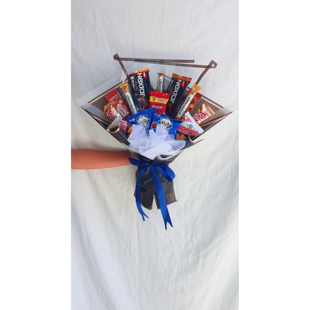 

Buket Snack - Bouquet Snack - Snack Ulang Tahun - Buket Wisuda - Buket Jajan - Snack Bouquet - kado ulang tahun - Bouquet Coklat - Buket Wafer - Wafer Chocolatos/Deka/Rolls/Fullo/Gerry