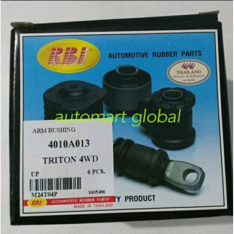 Bushing arm atas Triton merk RBI asli