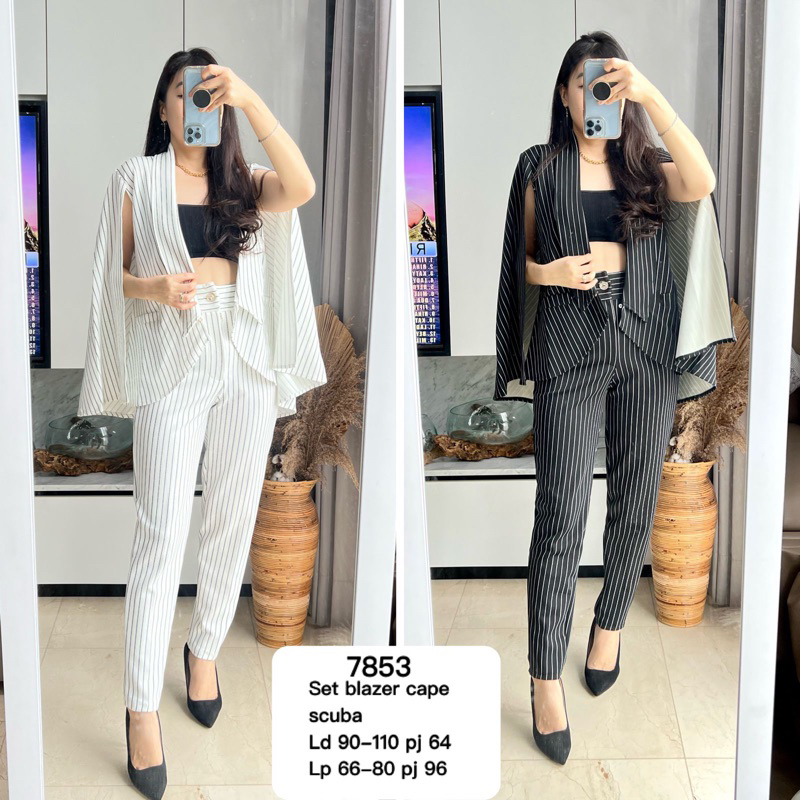 set blazer cape 7853_MV scuba free belt nempel import