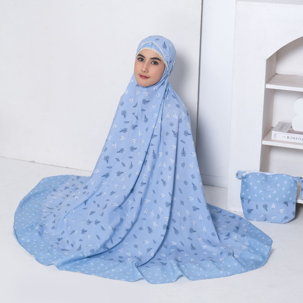 Mukena Dewasa JUMBO Rayon Motif BUCKET