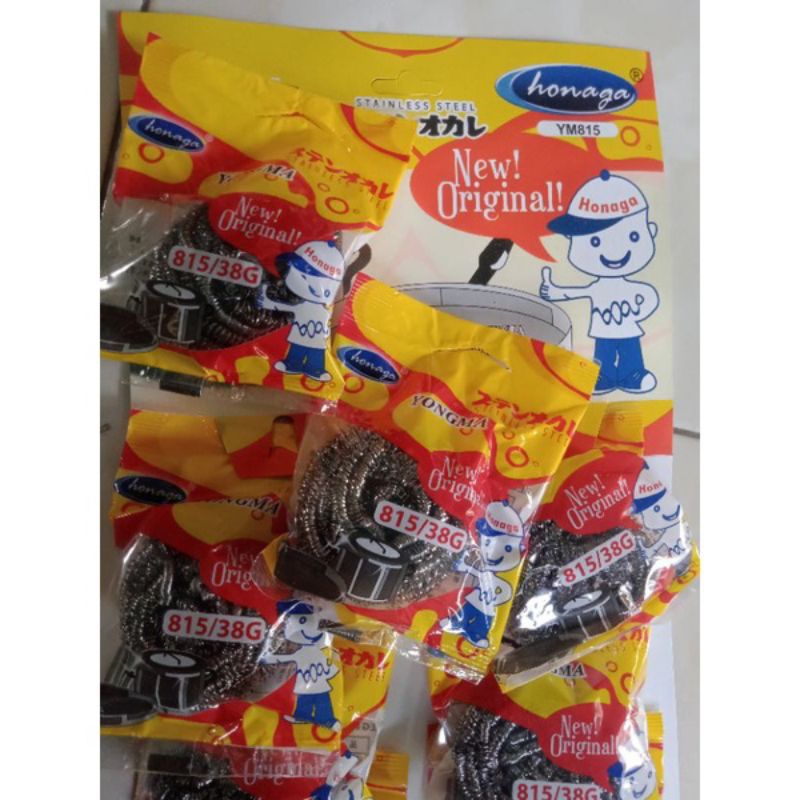 Gosok Panci / Kawat Cuci Piring 12pcs / yongma
