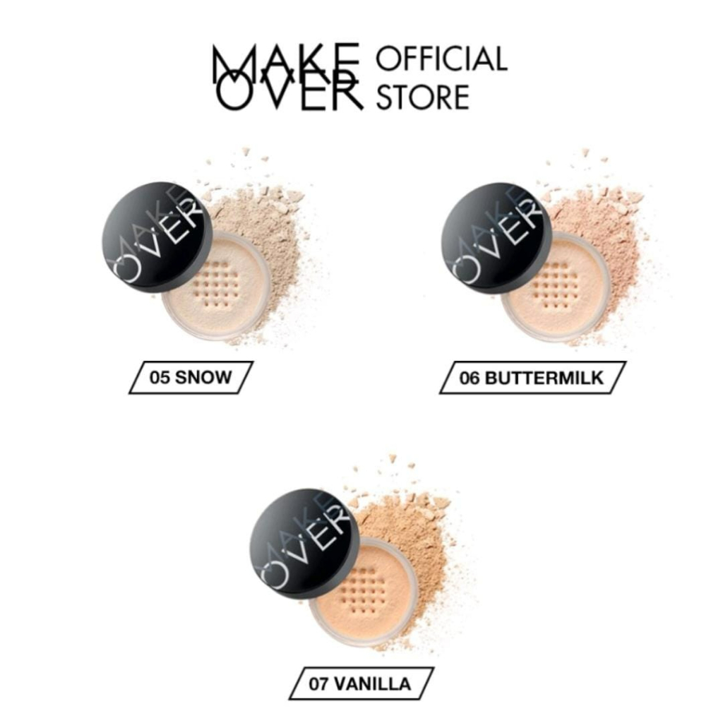 MAKE OVER Silky Smooth Translucent Powder 35 g | Makeover