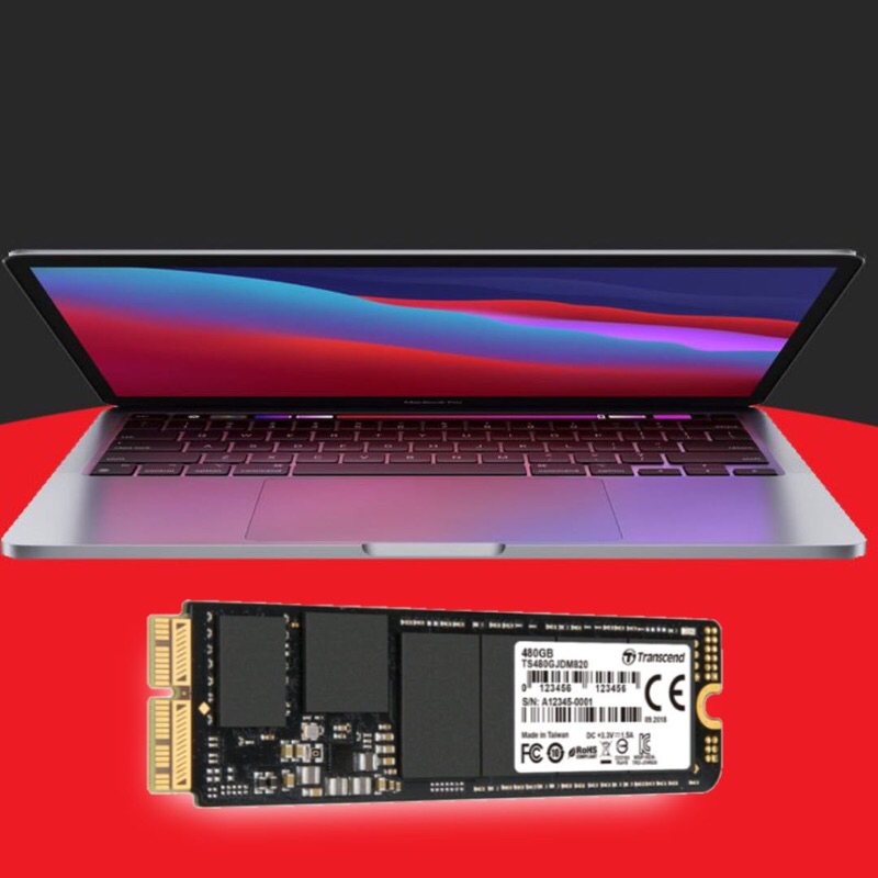 UPGRADE SSD MacBook Pro Late 2017 256GB