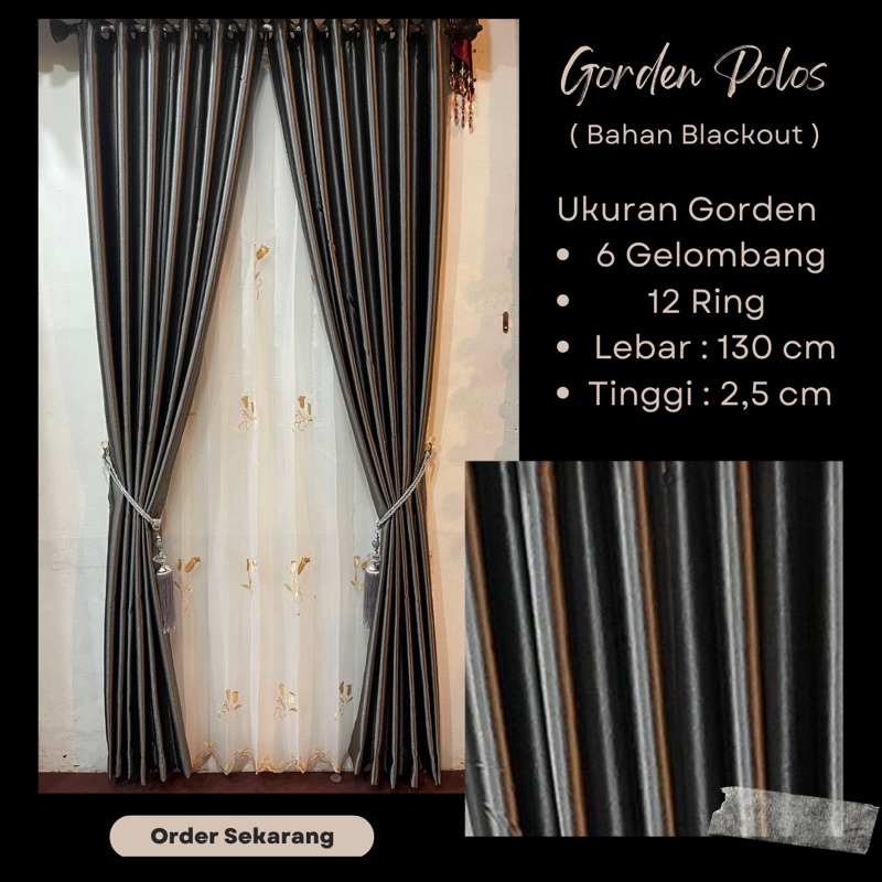 GORDEN JENDELA POLOS SIMPEL - HORDENG PINTU MINIMALIS - HORDENG JENDELA MURAH - HORDENG POLOS PREMIU