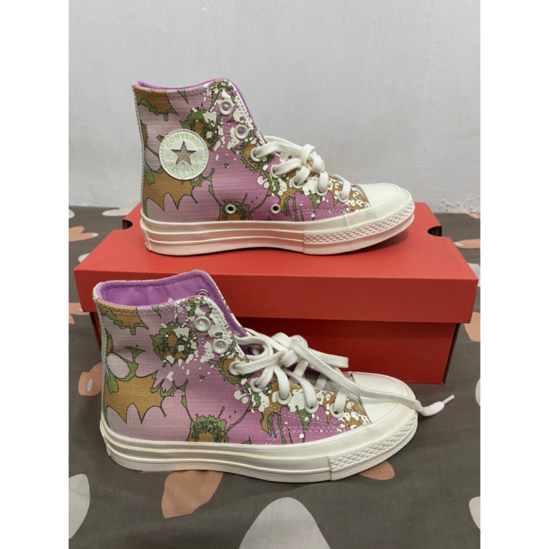 Converse High Pink Olive Egret Size 36 (5.5)