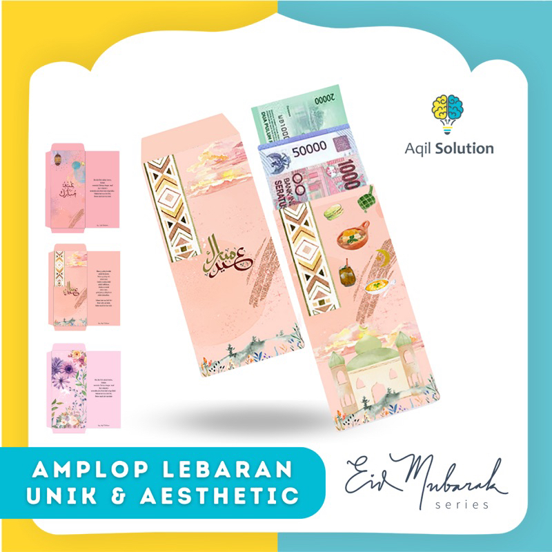 (Eid Series) Amplop THR lebaran / Angpau Amplop Duit Idul Fitri