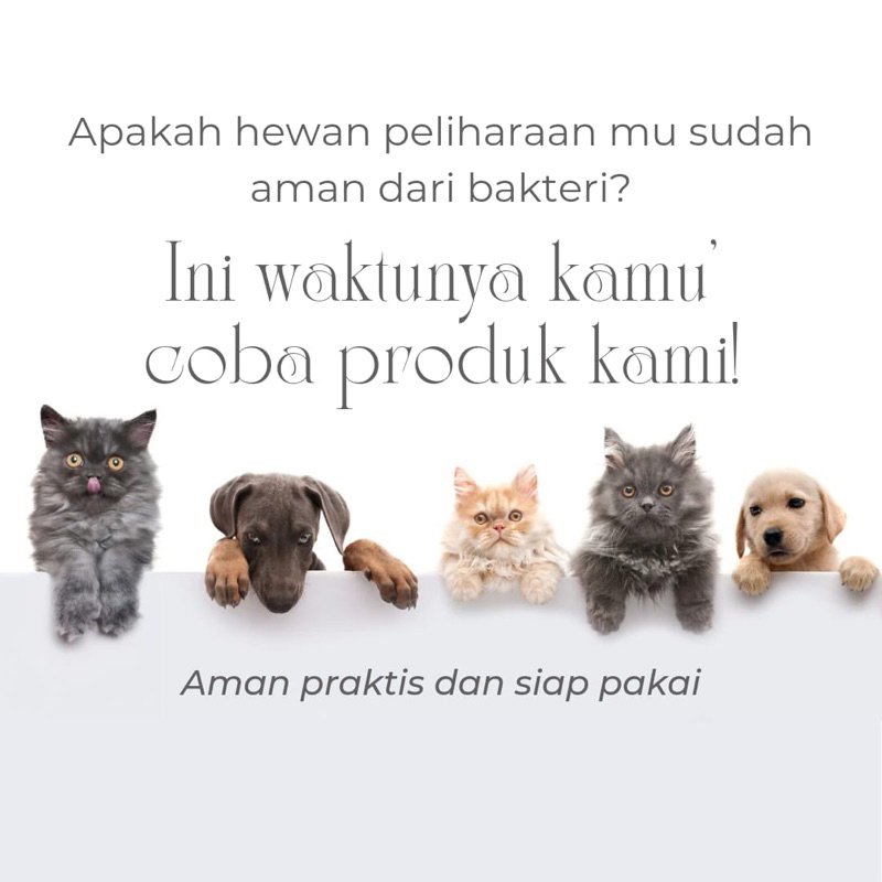 DEODORIZER PENGHILANG BAU PESING KUCING DAN ANJING ISI 1LITER+250ML