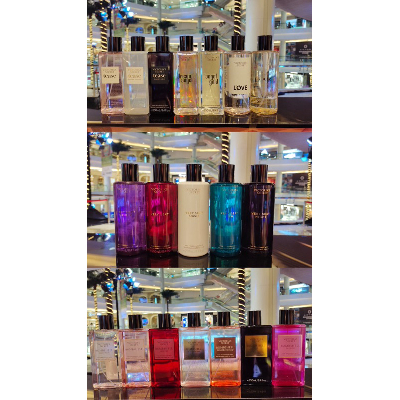 Victoria’s Secret VS PRESTIGE Full size & Travel size Fragrance Mist Fragrance Lotion Bombshell Teas