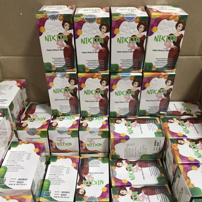 Cod Nikita slim by Nikita Mirzani slimming / pelangsing readystock