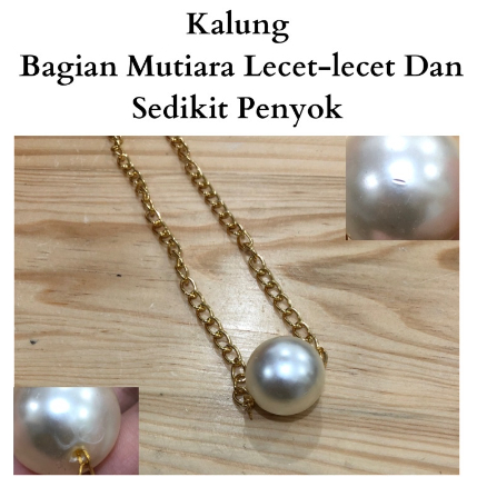 Kalung Aksesoris DEFECT/REJECT/CACAT