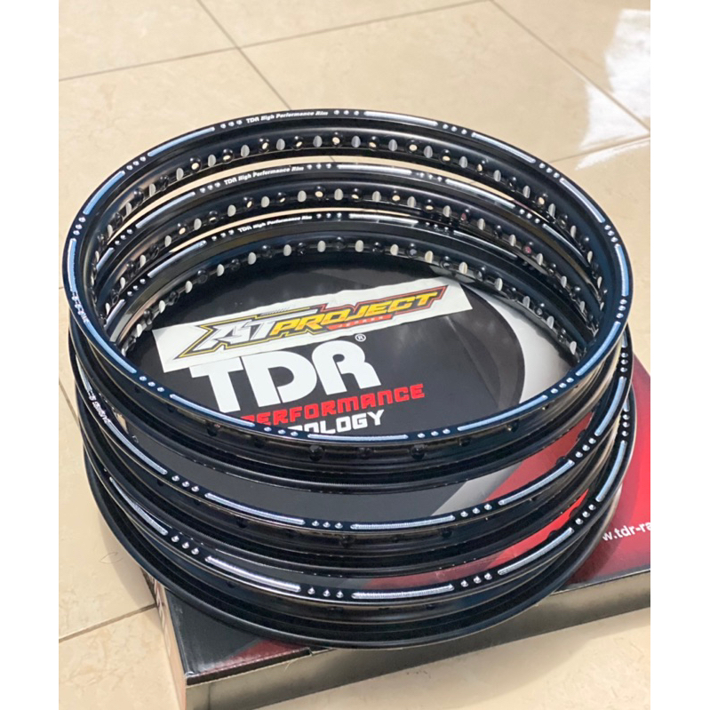 VELG TDR HITAM 160,140 RING 17 BUBUT SLOT MILING