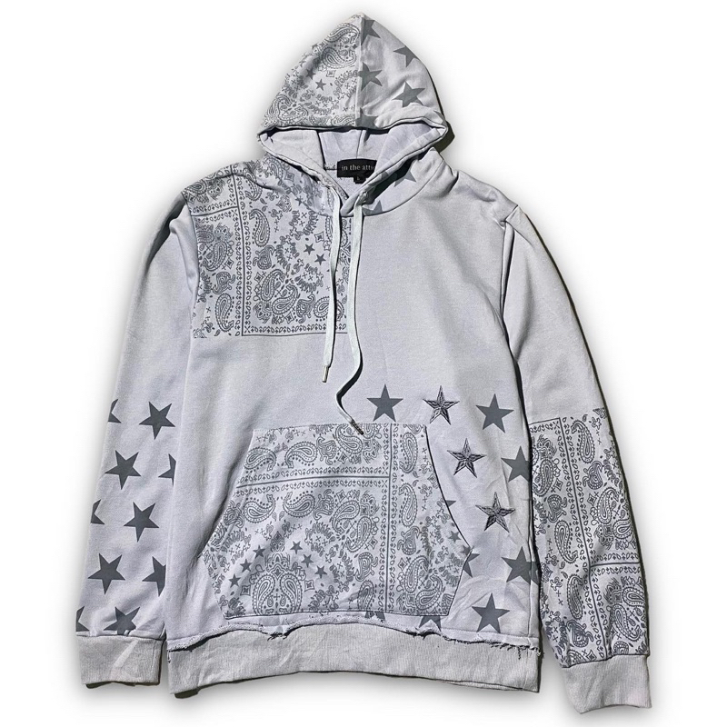 In The Attich Japanese brand Paisley Star Hoodie