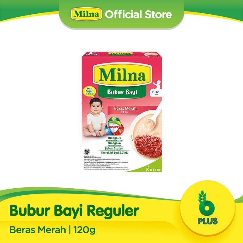 Milna Bubur Bayi 6+ Beras Merah