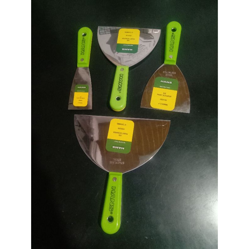 Scrap Stainless Steel HANS 8 inch Scrap Stainless Steel HANS 8 inch scraper Hans 8",6",4",2" Scrappe