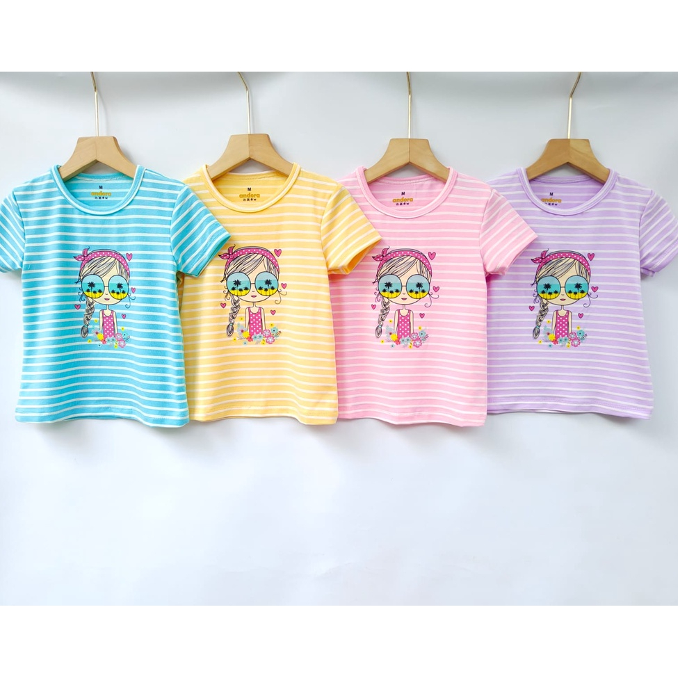 Salur kaos pendek unicorn 2th-12th