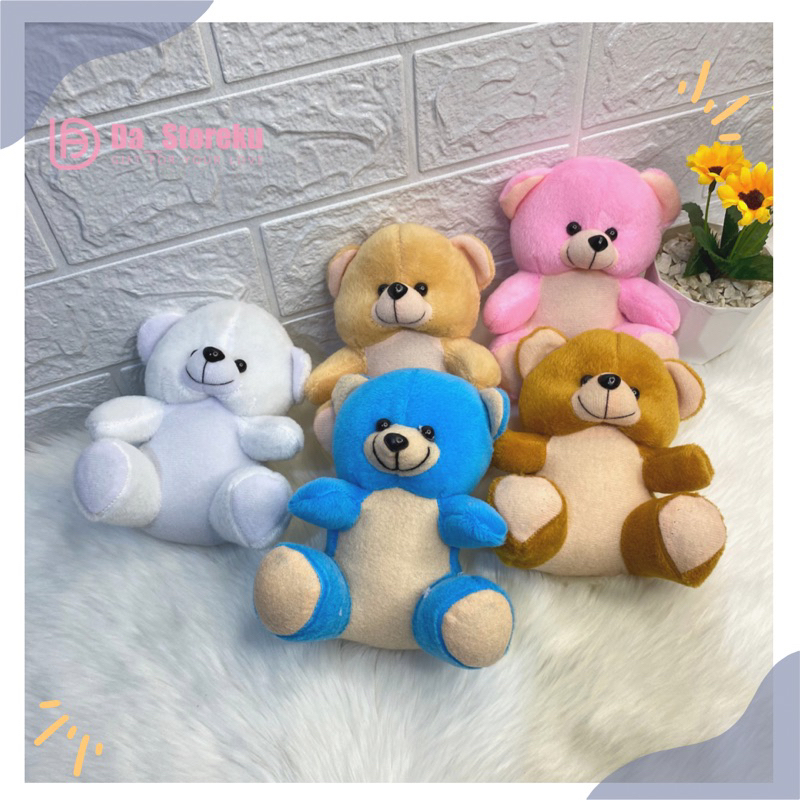 BONEKA BEAR MINI MURAH / BONEKA TEDDY BEAR SOUVENIR MINI TERMURAH TERLARIS / BONEKA BERUANG SOUVENIR