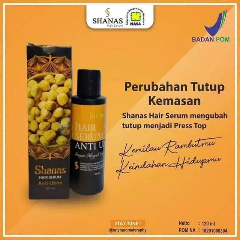 PENGHILANG UBAN SHANAS HAIR SERUM ANTI UBAN