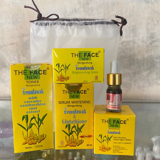 The face temulawak plus tamanu oil