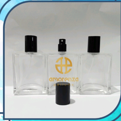 Botol Spray Isi Ulang HERMES 100 ML 1 LUSIN ISI 12 PCS