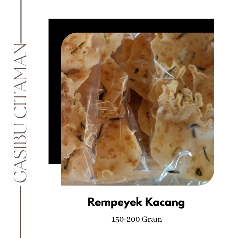 

Keripik Rempeyek Kacang | Snack Gasibu Citaman