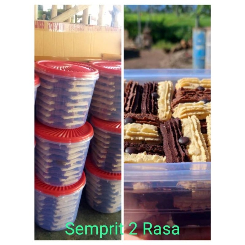 

Kue Semprit 2 rasa