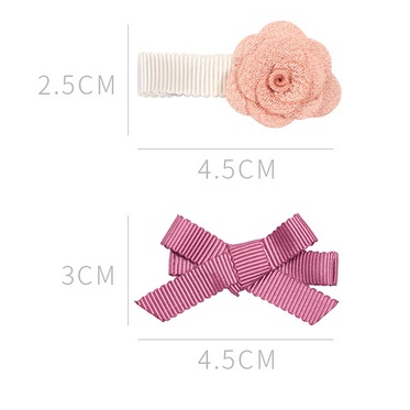 KOREAN STYLES CUTE FLOWER RIBBON HAIRPIN JEPIT RAMBUT ANAK BAYI JAPANESE BUNGA PITA SIMPUL BOW KNOT SOFT PASTEL COLOR GIRL PEARL AKSESORIS PEREMPUAN CEWEK KAIN LACE RENDA