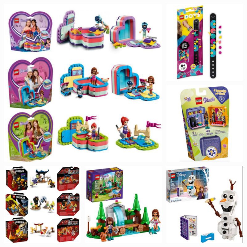LEGO COLLECTION BRICKS BRICK BUILDING TOYS LEGO FROZEN OLAF FRIENDS NINGAJO NINJA KAI COLE JAY DOTS 