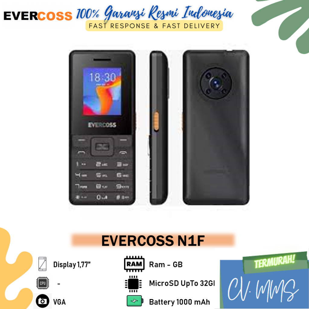 Evercoss N1F Garansi Resmi