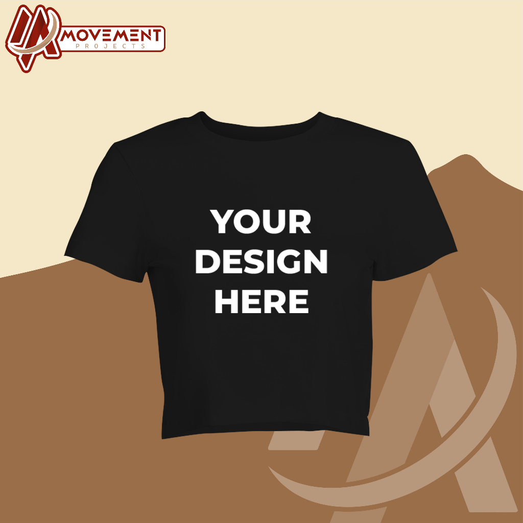 SABLON CROP TOP - CUSTOM SATUAN FULL COLOR BY MOVEMENT PROJECTS